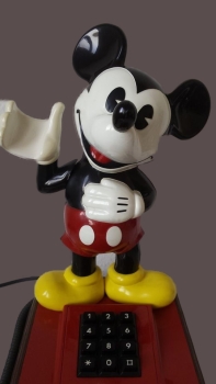 Disney Mickey Mouse ATC Push-Button Telephone 1978 (0846)
